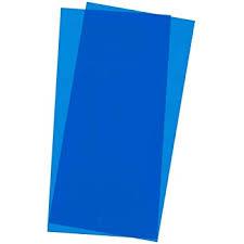 Evergreen 9902 Scale Models Blaues transparentes Blatt 15 x 30 x 0,25 cm, 2 Stck